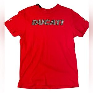 Ducati x Puma Red Short Sleeve Tshirt